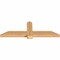 Ekena Millwork Eugene Smooth Timber Gable Bracket, Western Red Cedar, 60"W x 20"H x 3 1/2"D x 5 1/2"F, 8/12 Pitch GBW060X20X0406EUG00SWR - alternate 3